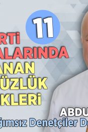 Siyasi Parti Harcamalarında Sık Yaşanan Usulsüzlük Örnekleri
