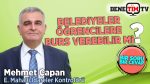 Belediyeler Öğrencilere Burs Verebilir Mi? | E. Kontrolör Mehmet Çapan