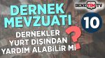 Dernekler Yurt Dışından Yardım Alabilir Mi?