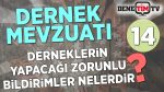Derneklerin Yapacağı Zorunlu Bildirimler Nelerdir?