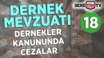 Dernekler Kanununda Cezalar Nelerdir?