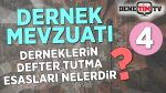Derneklerin Defter Tutma Esasları Nelerdir?
