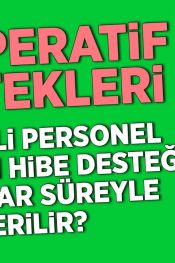 Nitelikli Personel İstihdamı Hibe Desteği Ne Kadar Süreyle Verilir? | 50 Soruda KOOP-DES